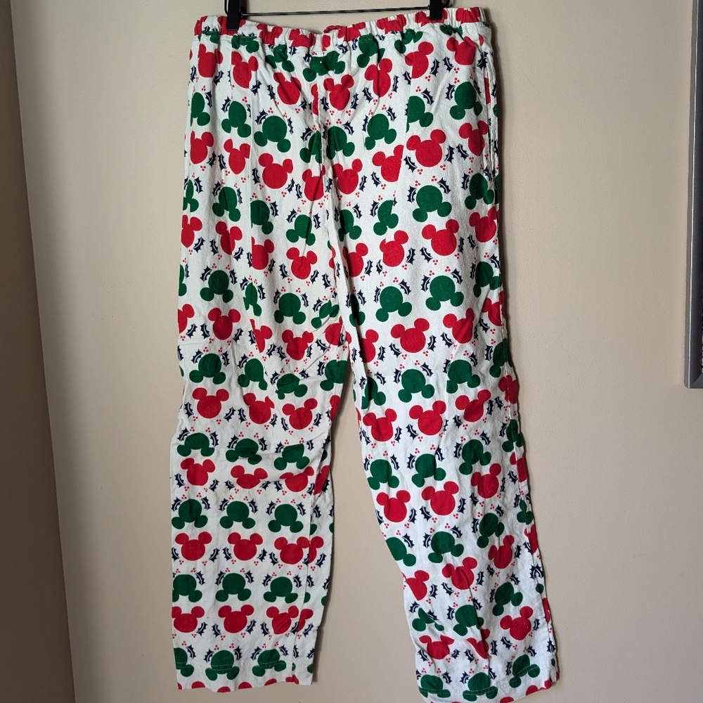 Disney Hanna Andersson Mickey Mouse Pajama Pants Size Large